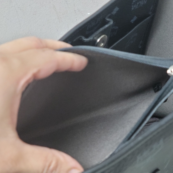 100% Authentic MCM black shopper tote set - Picture 7 of 16